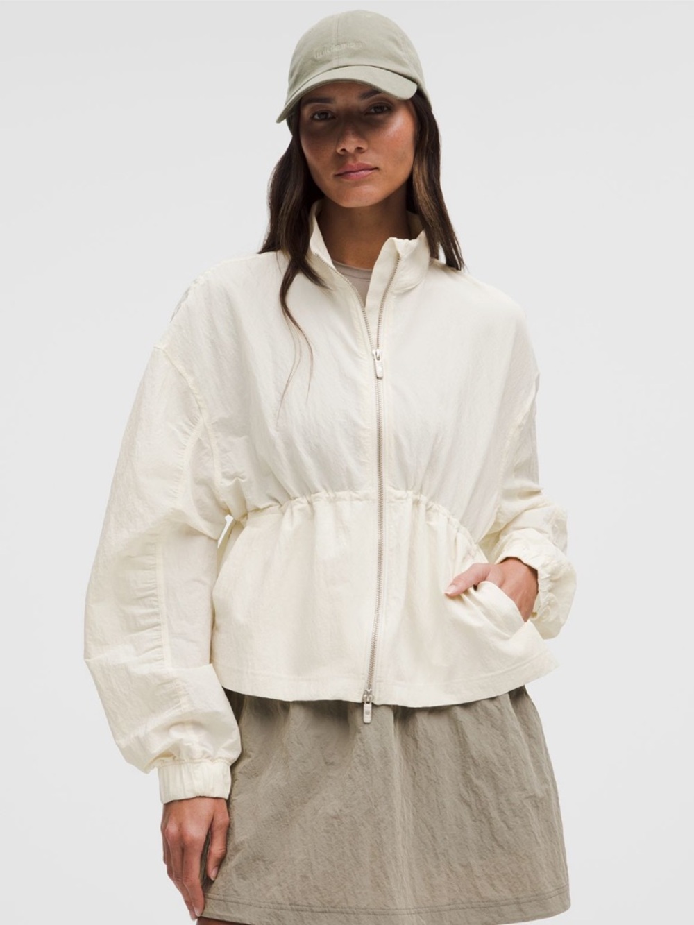 Lululemon Crinkle Nylon Cinchable Jacket
